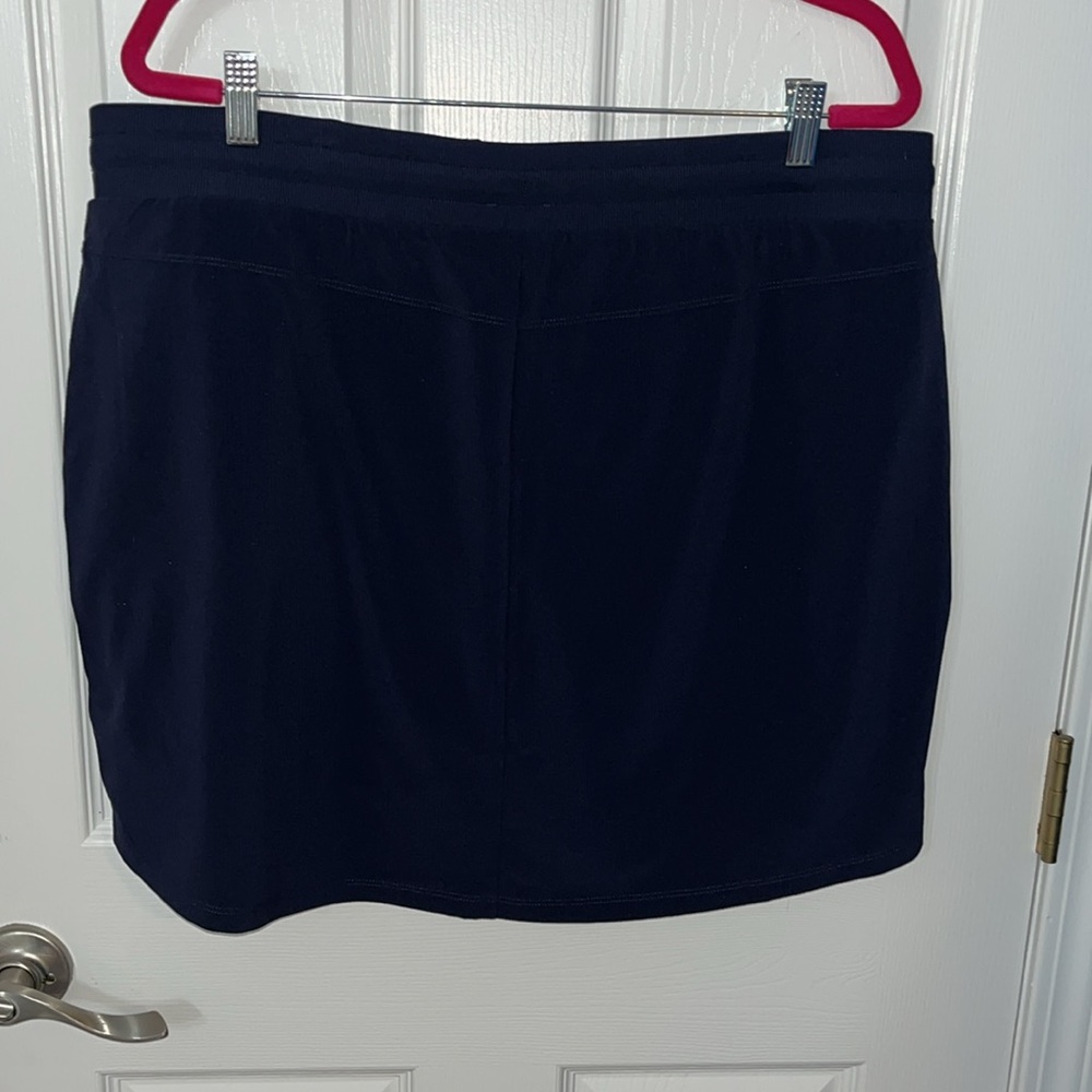 Talbots Skort With Elastic Waist And String Tie - image 3